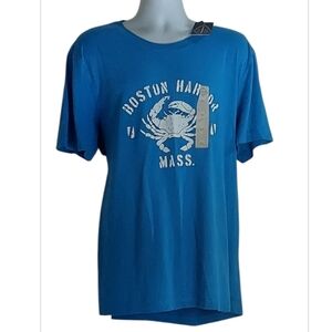 NWT St. John's Bay Mens Crew Neck Short Sleeve Classic Fit Graphic T-Shirt ~XL